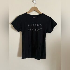 Vintage Y2K Harley Davidson Rhinestone South Carolina T Shirt M *HAS FLAWS*